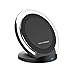 Acekool Wireless Charger for Galaxy Note 8/ S8/ S8 +/ S7/ S7 Edge/ S6 Edge +/ Note 5, 5w QI Wireless Charging Stand with 2 Coils for iPhone X/ iPhone 8 plus/ iPhone 8 and Any Qi-enabled Devices