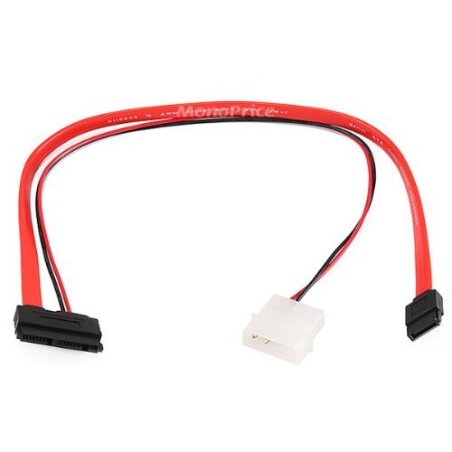 Monoprice 16inch Micro SATA to SATA Data and Power Combo Cable