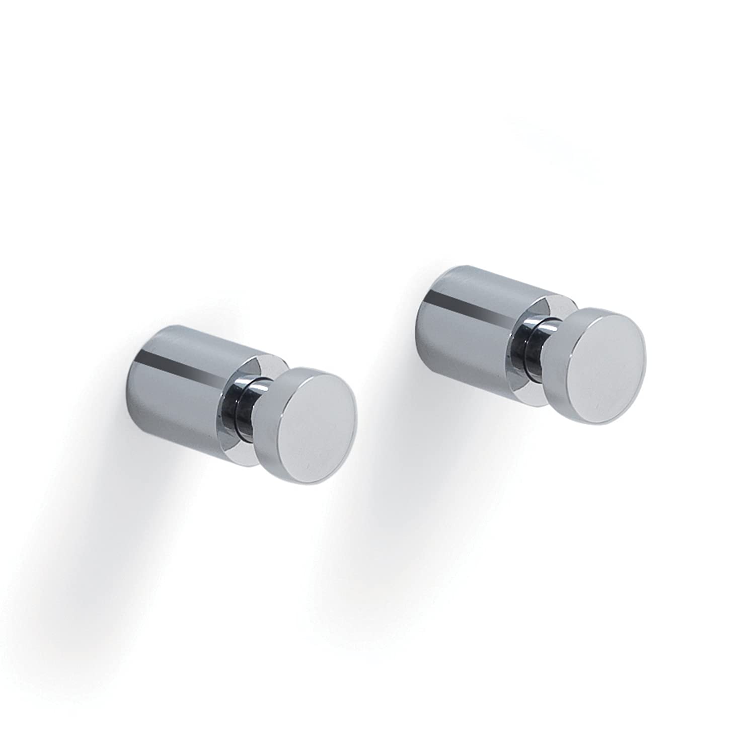 Gedy CORDELIA Hanger, Brass, Chrome, Large