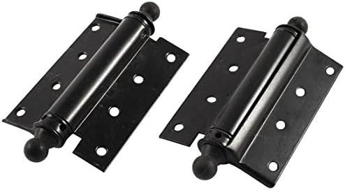 Saloon Cafe Swing Door Self Closing Single Action Spring Hinge 4" 2pcs