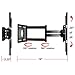 Henxlco Full Motion Articulating Tilt Swivel TV Wall Mount Bracket for most 26 29 32 37 39 40 42 47 50 inch Flat Screen Panel Plasma LED LCD TVs , some up to 52 53 55 inch, VESA up to 400X 400mm