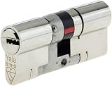Yale Anti-Snap 3 Star Euro Cylinder Nickel 40:45 85 mm High Security
