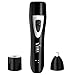 VereBeauty Women's Painless Mini Hair Remover (2 in 1)-Nose Trimmer and Facial Shaver (Black)