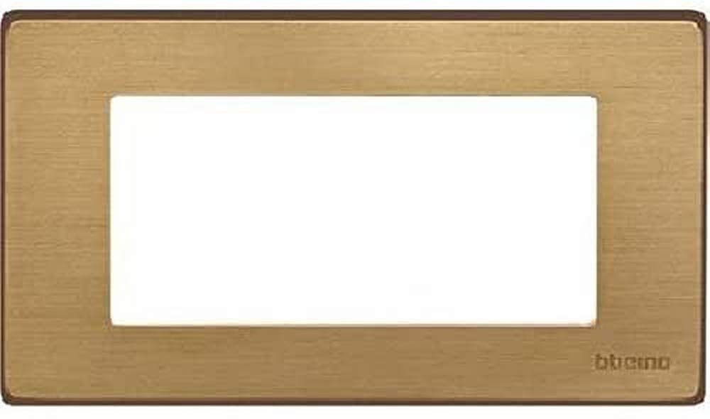 BTicino Magic 504/4 A/BR – mg-placa 4 m Tt Bronze