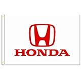 Home King Honda Flags Banner 3X5FT 100% Polyester,Canvas Head with Metal Grommet