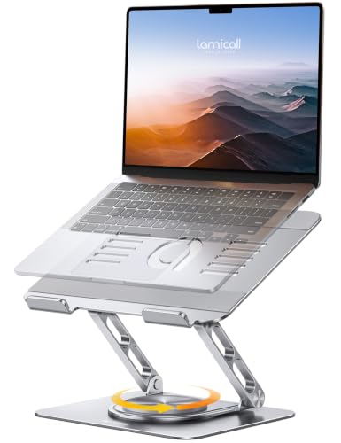 Lamicall Laptop Ständer, Alu Laptopständer, Notebook Ständer Schreibtisch