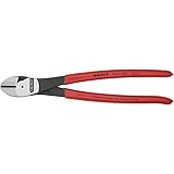 KNIPEX - 74 01 250 SBA Tools - High Leverage Diagonal Cutters (7401250SBA), 10 inches