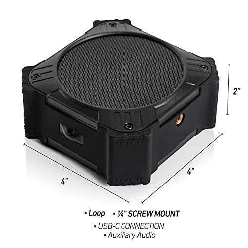 Solar Bluetooth Speaker, Golf Cart Bluetooth Portable Speaker, TWS, 5w