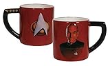 Westland Giftware Ceramic Mug, Captain Picard, 16 oz., Multicolor