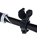 MChoice Torch Clip Mount Bicycle Front Light Bracket Flashlight Holder 360°Rotation Black