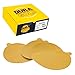 Dura-Gold - Premium - 180 Grit 6" Gold PSA Self Adhesive Stickyback Sanding Discs for DA Sanders - Box of 50 Sandpaper Finishing Discs for Automotive and Woodworking primary