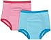 green sprouts Reusable Absorbent Training Underwear Made from Organic Cotton (2pk)-Pink/Aqua Set-4T, Pink, 4T