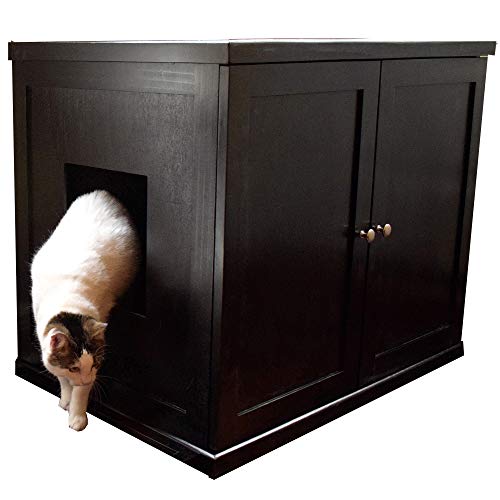 The Refined Feline Refined Litter Box, X-Large, Espresso