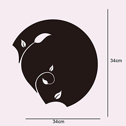 Walplus Mirror Wall Art Crystal Tree Branch Hollow Flower Wall Stickers Removable Self-Adhesive Mural Decals Vinyl Home Decoration DIY Living Bedroom Office Décor Kids Room - Image 5