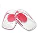 Foot Care Gel Silicone Shoes Pads Thenar Heel Insoles Cushion Massager Anti-Slip Height Increase