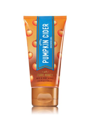 Spiced Pumpkin Cider 2.5oz Travel Size Shower Gel