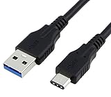 USB USB Type C (USB-C) to Standard Type A Male Charging Cable for New MacBook, LG G5, OnePlus 2, X, ZUK Z1, Lumia 950 XL and Type-C Phones (Black-1M)