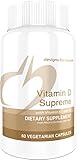 Vitamin D Supreme 5000 IU by Designs for Health - High Potency D3 Vitamin with Vitamin K1 + K2 MK7, Promotes Immune and Bone Health | Non-GMO and Gluten-Free (60 Capsules)