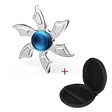 DKmagic Fashion Novelty Tri Fidget Hand Spinner Triangle Alloy Finger Toy 2017 - Perfect For ADD, ADHD, Anxiety, and Autism Adult Children (E)