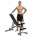 Powerline by Body-Solid (PFID130X) Adjustable Weight Bench - Flat to Incline/Decline Positions with Leg Hold, Home Gym Strength Training