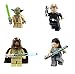 LEGO Star Wars: Jedi Lot #2 - Luke Skywalker, Rey, OBI Wan & Yoda