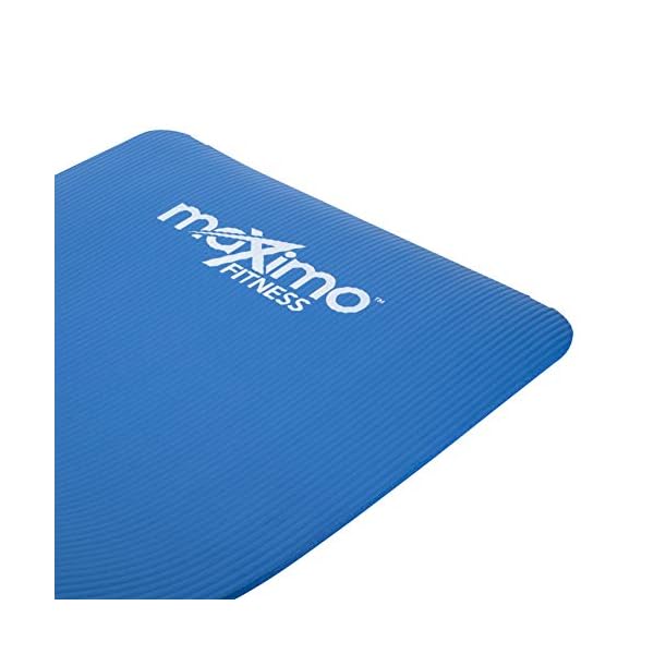 Maximo-Fitness-Exercise-Mat--Medium-Thick-1cm-Depth-Multi-Purpose-Yoga-Mats-for-Men-Women-Kids-Ideal-for-Pilates-Stretching-Exercise-Home-Gym-Accessories Maximo Yoga Mat, 12MM 15MM Extra Thick Exercise Mat 183cm x 60cm Multi Purpose Yoga Mat for Men, Women, Non-Slip Yoga…