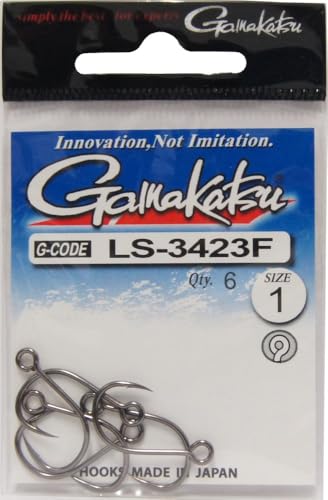 Gamakatsu LS Series 3423 Hook for Artificial Bait Size:1