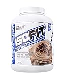 Nutrex Research IsoFit | 100% Instantized Whey Protein Isolate | Lactose-Free, Gluten-Free | 70 Servings (Chocolate Shake)
