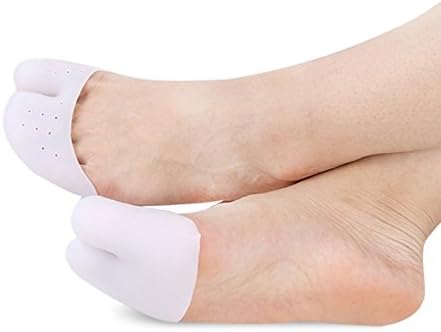 Full Toe Ball Of Foot Cushions Sleeve Metatarsal Pads Pain Relief. Silicone Gel Feet Support Pad, Plantar Fasciitis &amp; Metatarsalgia Instant Pain Relief-1 Pair