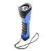Dorcy 41-4754 CyberLight Weather Resistant LED Flashlight with Nylon Lanyard and TrueSpot Reflector, 190-Lumens, Blue Finish