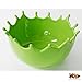 Premium Large Salad Bowl - Serving Bowl - Fruit Bowl - Candy Dish - Decorative Centerpiece Bowl - Best for Serving Fruit Salad Candy Popcorn Punch Chips Pasta - Unique Modern Design - Ceramic (Green)