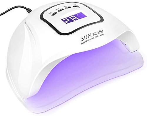 UVライト レジン用 ネイルドライヤー ジェルネイル ライト 硬化用ライト 64W ハイパワー 赤外線検知 UV ＆LEDダブルライト ジェルネイル用 四つタイマー設定 日焼けしない マニキュア ぺディキュア等 日本語説明書付き