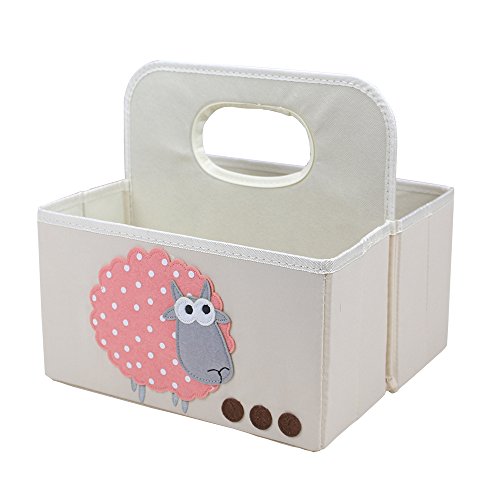 Nursery organizer caddy with handle 11"x9.8"x…