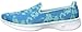 Skechers Performance Women's Go Walk 4 Flourish Walking Shoe,Aqua,8 M US