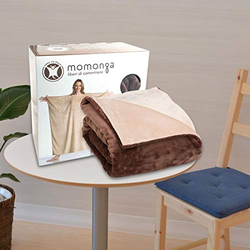 Kanguru Wearable Blanket with Sleeves for Adult, Women, Men Fun Gifts for Christmas and Birthday - Thumbnail 3