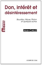 Don, intérêt et désintéressement