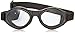 Bobster Bugeye 2 Interchangeable Goggles, Black Frame/3 Lenses (Smoked, Amber and Clear)