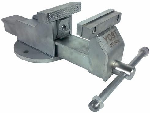Yost Tools SSV-0610NC Stainless Steel Vise with Pipe Jaws, 6"