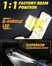 Auxbeam H11 LED Light Bulbs, 2023 Q20-SE Series