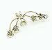 Lady Girl Retro Vintage Cool Punk Plum Blossom Ear Cuff Earring Wrap Clip Punk(bronze)