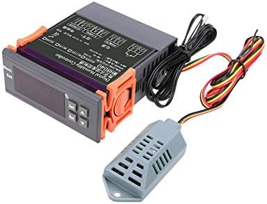xlpace 12V/24V/110V/220V Digital Air Humidity Control Controller WH8040 Range 1%~99%