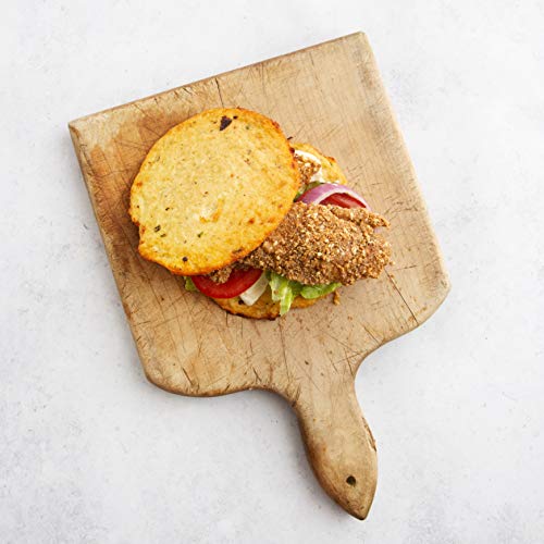 Cali'flour Foods Flatbreads (5" Original, 24 Count) - Fresh Cauliflower Base | Low Carb, Gluten and Grain Free Bread Alternative | Keto Friendly