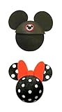 Disney Mickey Mouse and Polka Dot Minnie Mouse Antenna Topper Set