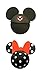 Disney Mickey Mouse and Polka Dot Minnie Mouse Antenna Topper Set