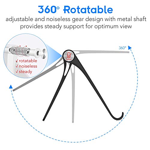 Alimu Cell Phone Stand Holder Desk Dock Compatible Phone X 8 7 6 Plus XS XR Max 6S 5,Pad Mini Pro Air, Samsung Galaxy S10 S9 S8 S7 Edge Plus S6, Smartphone Holder for Desktop Adjustable Foldable