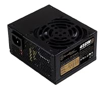 SilverStone Technology 450W SFX Form Factor 80 PLUS GOLD Full Modular Power Supply with +12V single rail, Active PFC (ST45SF-G)