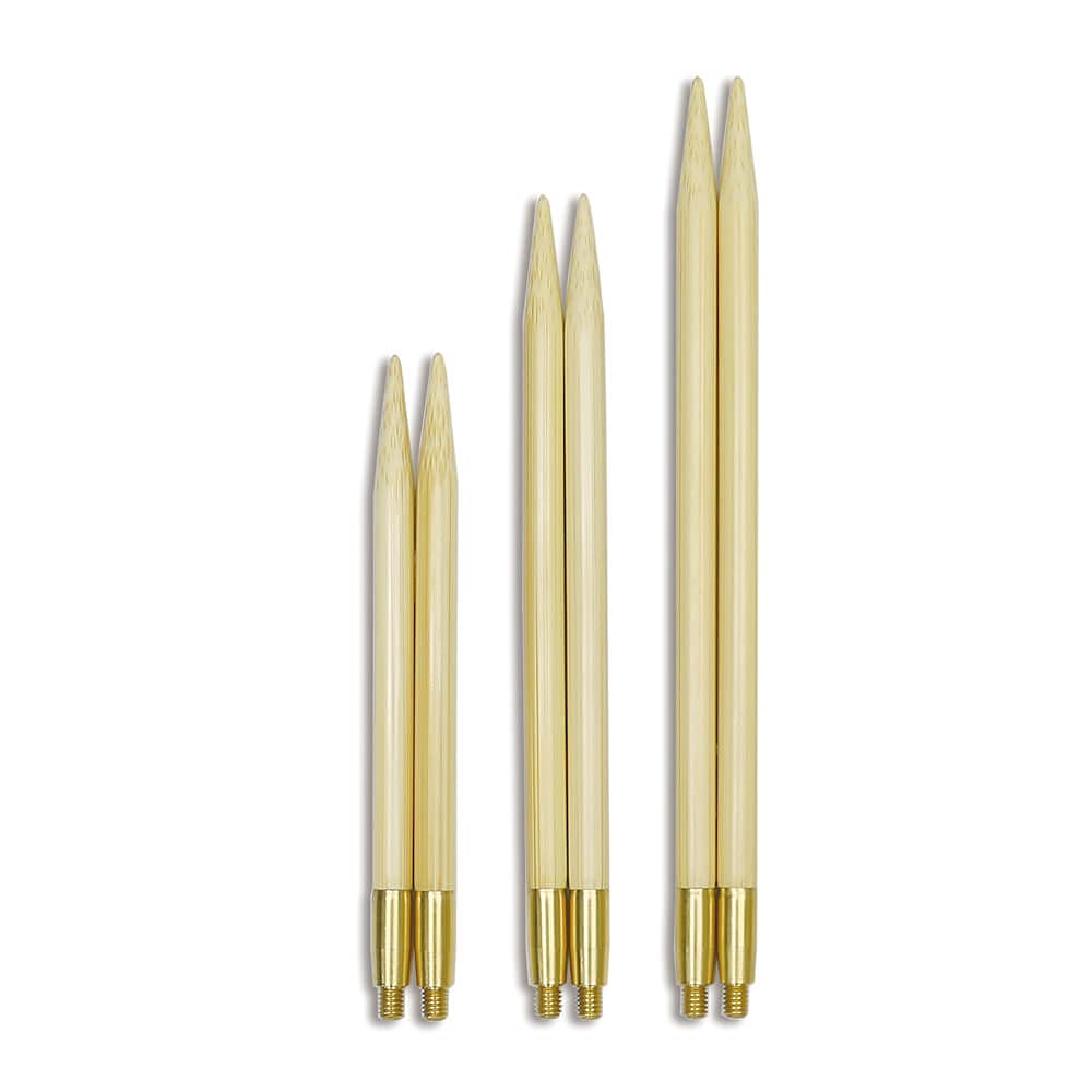 Seeknit KA06186 Bamboo Circular Knitting Needles Beige 12.5cm x 6.5mm