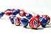 NFL Buffalo Bills Go Nuts Kukui Nut Lei Necklace