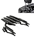 TCMT Adjustable Detachable Two-Up Luggage Rack Fit for Harley Touring Street Glide Road King Road Glide 2009-2025 Ultra Limited 2014-2018 Electra Glide 2010-2013 2020-2022