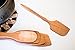 Wooden Cooking Spoons Set With 2 Bonus Oven Gloves - Natural Hardwood Cooking Utensils – 5 Nonstick Wooden Spatula and Spoons for Kitchen - Super Durable Eco-friendly Beechwood Spoons by Ecosall